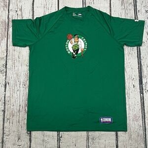 Boston Celtics NBA Basketball Combine Under Armour Loose Sports Athletic Shirt
